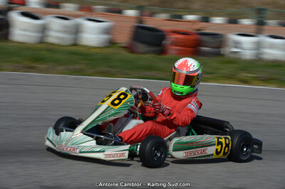 10/03/2013 : 1ère manche du Trophée Vincent Sanchez à Lavelanet (Photos Antoine Camblor) 2013 — karting