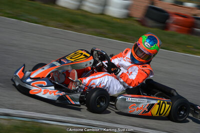 10/03/2013 : 1ère manche du Trophée Vincent Sanchez à Lavelanet (Photos Antoine Camblor) 2013 — karting