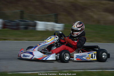 10/03/2013 : 1ère manche du Trophée Vincent Sanchez à Lavelanet (Photos Antoine Camblor) 2013 — karting