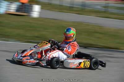 10/03/2013 : 1ère manche du Trophée Vincent Sanchez à Lavelanet (Photos Antoine Camblor) 2013 — karting