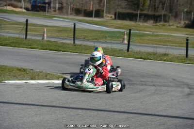 10/03/2013 : 1ère manche du Trophée Vincent Sanchez à Lavelanet (Photos Antoine Camblor) 2013 — karting