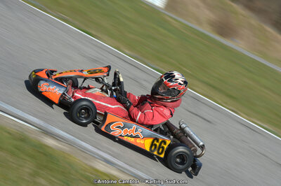 10/03/2013 : 1ère manche du Trophée Vincent Sanchez à Lavelanet (Photos Antoine Camblor) 2013 — karting