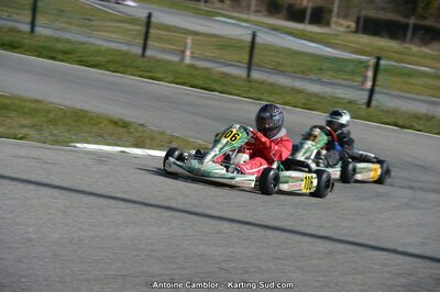 10/03/2013 : 1ère manche du Trophée Vincent Sanchez à Lavelanet (Photos Antoine Camblor) 2013 — karting