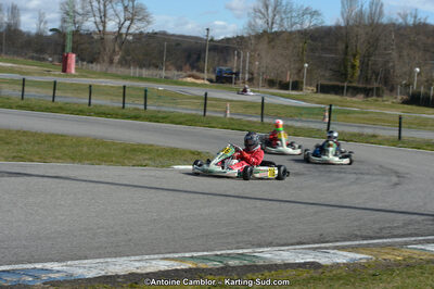 10/03/2013 : 1ère manche du Trophée Vincent Sanchez à Lavelanet (Photos Antoine Camblor) 2013 — karting
