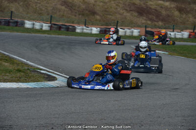 10/03/2013 : 1ère manche du Trophée Vincent Sanchez à Lavelanet (Photos Antoine Camblor) 2013 — karting