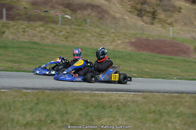 10/03/2013 : 1ère manche du Trophée Vincent Sanchez à Lavelanet (Photos Antoine Camblor) 2013 — karting
