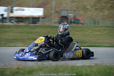 10/03/2013 : 1ère manche du Trophée Vincent Sanchez à Lavelanet (Photos Antoine Camblor) 2013 — karting
