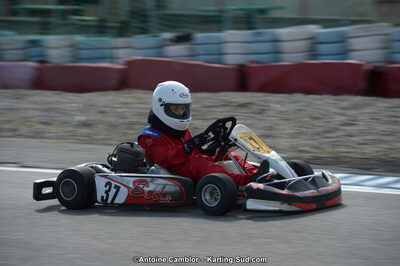 10/03/2013 : 1ère manche du Trophée Vincent Sanchez à Lavelanet (Photos Antoine Camblor) 2013 — karting
