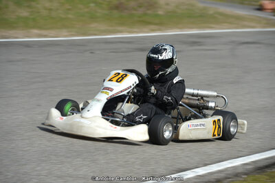 10/03/2013 : 1ère manche du Trophée Vincent Sanchez à Lavelanet (Photos Antoine Camblor) 2013 — karting