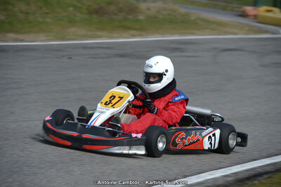 10/03/2013 : 1ère manche du Trophée Vincent Sanchez à Lavelanet (Photos Antoine Camblor) 2013 — karting
