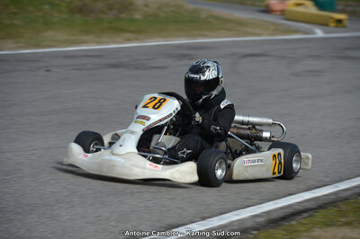 10/03/2013 : 1ère manche du Trophée Vincent Sanchez à Lavelanet (Photos Antoine Camblor) 2013 — karting