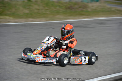 10/03/2013 : 1ère manche du Trophée Vincent Sanchez à Lavelanet (Photos Antoine Camblor) 2013 — karting