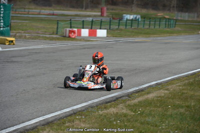 10/03/2013 : 1ère manche du Trophée Vincent Sanchez à Lavelanet (Photos Antoine Camblor) 2013 — karting