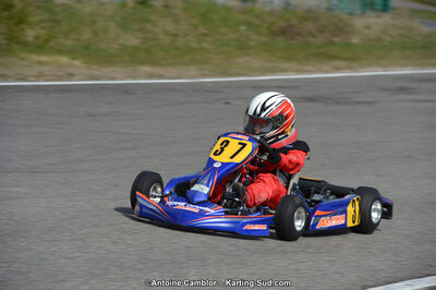 10/03/2013 : 1ère manche du Trophée Vincent Sanchez à Lavelanet (Photos Antoine Camblor) 2013 — karting