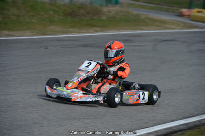 10/03/2013 : 1ère manche du Trophée Vincent Sanchez à Lavelanet (Photos Antoine Camblor) 2013 — karting