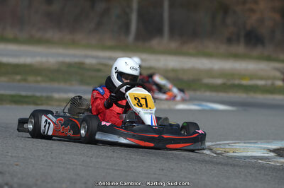 10/03/2013 : 1ère manche du Trophée Vincent Sanchez à Lavelanet (Photos Antoine Camblor) 2013 — karting