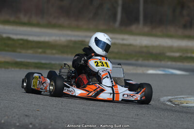 10/03/2013 : 1ère manche du Trophée Vincent Sanchez à Lavelanet (Photos Antoine Camblor) 2013 — karting