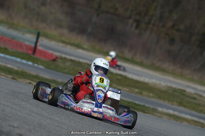 10/03/2013 : 1ère manche du Trophée Vincent Sanchez à Lavelanet (Photos Antoine Camblor) 2013 — karting