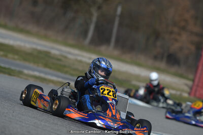 10/03/2013 : 1ère manche du Trophée Vincent Sanchez à Lavelanet (Photos Antoine Camblor) 2013 — karting