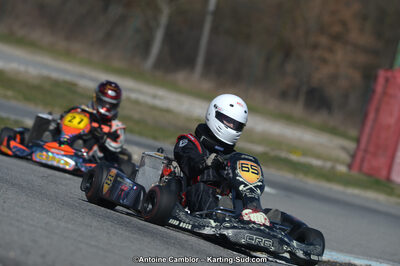 10/03/2013 : 1ère manche du Trophée Vincent Sanchez à Lavelanet (Photos Antoine Camblor) 2013 — karting