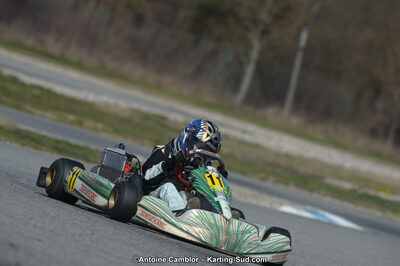 10/03/2013 : 1ère manche du Trophée Vincent Sanchez à Lavelanet (Photos Antoine Camblor) 2013 — karting