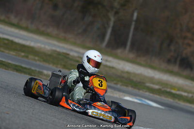 10/03/2013 : 1ère manche du Trophée Vincent Sanchez à Lavelanet (Photos Antoine Camblor) 2013 — karting