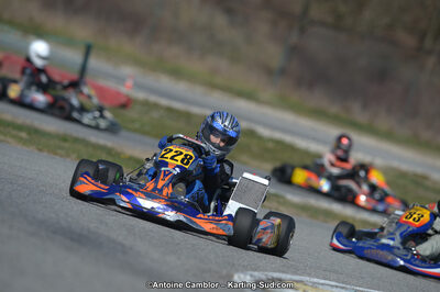 10/03/2013 : 1ère manche du Trophée Vincent Sanchez à Lavelanet (Photos Antoine Camblor) 2013 — karting