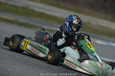 10/03/2013 : 1ère manche du Trophée Vincent Sanchez à Lavelanet (Photos Antoine Camblor) 2013 — karting