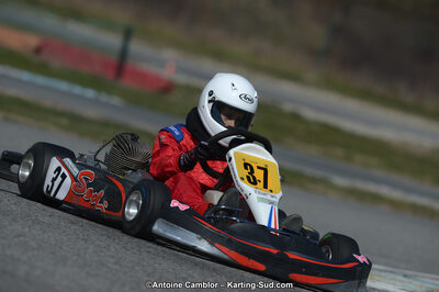 10/03/2013 : 1ère manche du Trophée Vincent Sanchez à Lavelanet (Photos Antoine Camblor) 2013 — karting