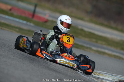 10/03/2013 : 1ère manche du Trophée Vincent Sanchez à Lavelanet (Photos Antoine Camblor) 2013 — karting