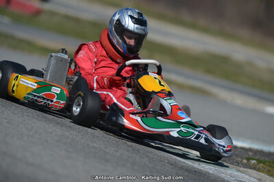 10/03/2013 : 1ère manche du Trophée Vincent Sanchez à Lavelanet (Photos Antoine Camblor) 2013 — karting
