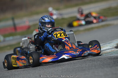 10/03/2013 : 1ère manche du Trophée Vincent Sanchez à Lavelanet (Photos Antoine Camblor) 2013 — karting
