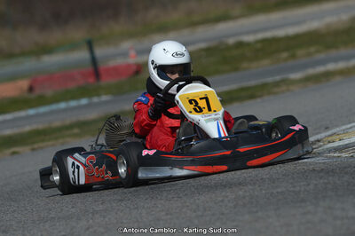 10/03/2013 : 1ère manche du Trophée Vincent Sanchez à Lavelanet (Photos Antoine Camblor) 2013 — karting