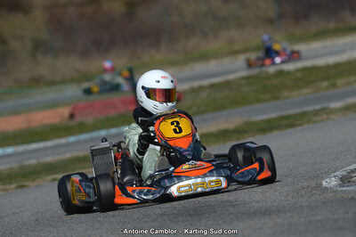 10/03/2013 : 1ère manche du Trophée Vincent Sanchez à Lavelanet (Photos Antoine Camblor) 2013 — karting