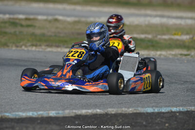 10/03/2013 : 1ère manche du Trophée Vincent Sanchez à Lavelanet (Photos Antoine Camblor) 2013 — karting