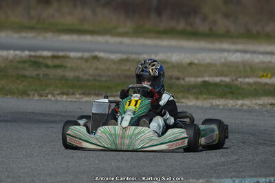 10/03/2013 : 1ère manche du Trophée Vincent Sanchez à Lavelanet (Photos Antoine Camblor) 2013 — karting