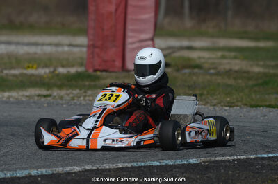 10/03/2013 : 1ère manche du Trophée Vincent Sanchez à Lavelanet (Photos Antoine Camblor) 2013 — karting