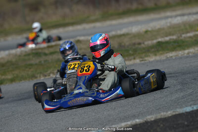 10/03/2013 : 1ère manche du Trophée Vincent Sanchez à Lavelanet (Photos Antoine Camblor) 2013 — karting