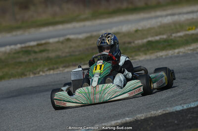 10/03/2013 : 1ère manche du Trophée Vincent Sanchez à Lavelanet (Photos Antoine Camblor) 2013 — karting