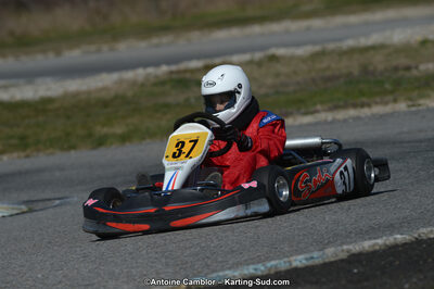 10/03/2013 : 1ère manche du Trophée Vincent Sanchez à Lavelanet (Photos Antoine Camblor) 2013 — karting
