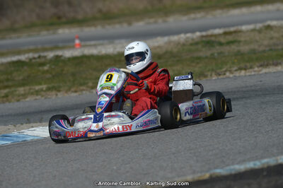 10/03/2013 : 1ère manche du Trophée Vincent Sanchez à Lavelanet (Photos Antoine Camblor) 2013 — karting