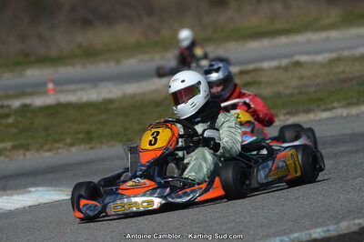 10/03/2013 : 1ère manche du Trophée Vincent Sanchez à Lavelanet (Photos Antoine Camblor) 2013 — karting