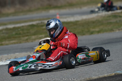 10/03/2013 : 1ère manche du Trophée Vincent Sanchez à Lavelanet (Photos Antoine Camblor) 2013 — karting