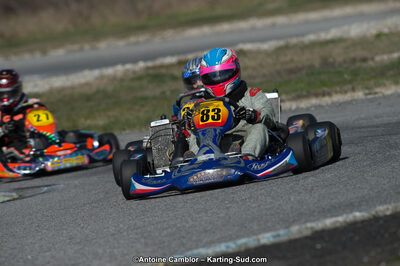 10/03/2013 : 1ère manche du Trophée Vincent Sanchez à Lavelanet (Photos Antoine Camblor) 2013 — karting