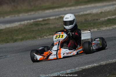 10/03/2013 : 1ère manche du Trophée Vincent Sanchez à Lavelanet (Photos Antoine Camblor) 2013 — karting