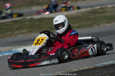 10/03/2013 : 1ère manche du Trophée Vincent Sanchez à Lavelanet (Photos Antoine Camblor) 2013 — karting