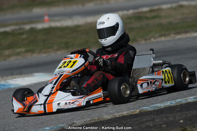 10/03/2013 : 1ère manche du Trophée Vincent Sanchez à Lavelanet (Photos Antoine Camblor) 2013 — karting