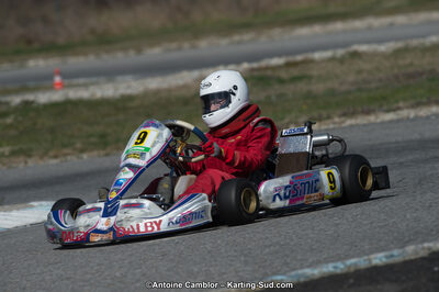10/03/2013 : 1ère manche du Trophée Vincent Sanchez à Lavelanet (Photos Antoine Camblor) 2013 — karting