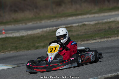 10/03/2013 : 1ère manche du Trophée Vincent Sanchez à Lavelanet (Photos Antoine Camblor) 2013 — karting