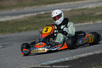 10/03/2013 : 1ère manche du Trophée Vincent Sanchez à Lavelanet (Photos Antoine Camblor) 2013 — karting